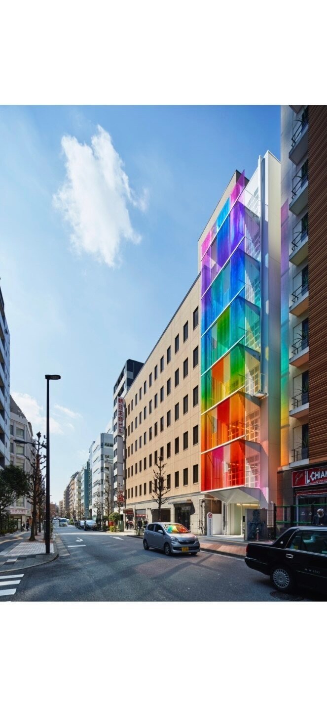 [AWARDS] Musashi Paint head office building “VERTICAL RAINBOW in TOKYO” selected as “Top 10 Commercial Posts of 2024.”